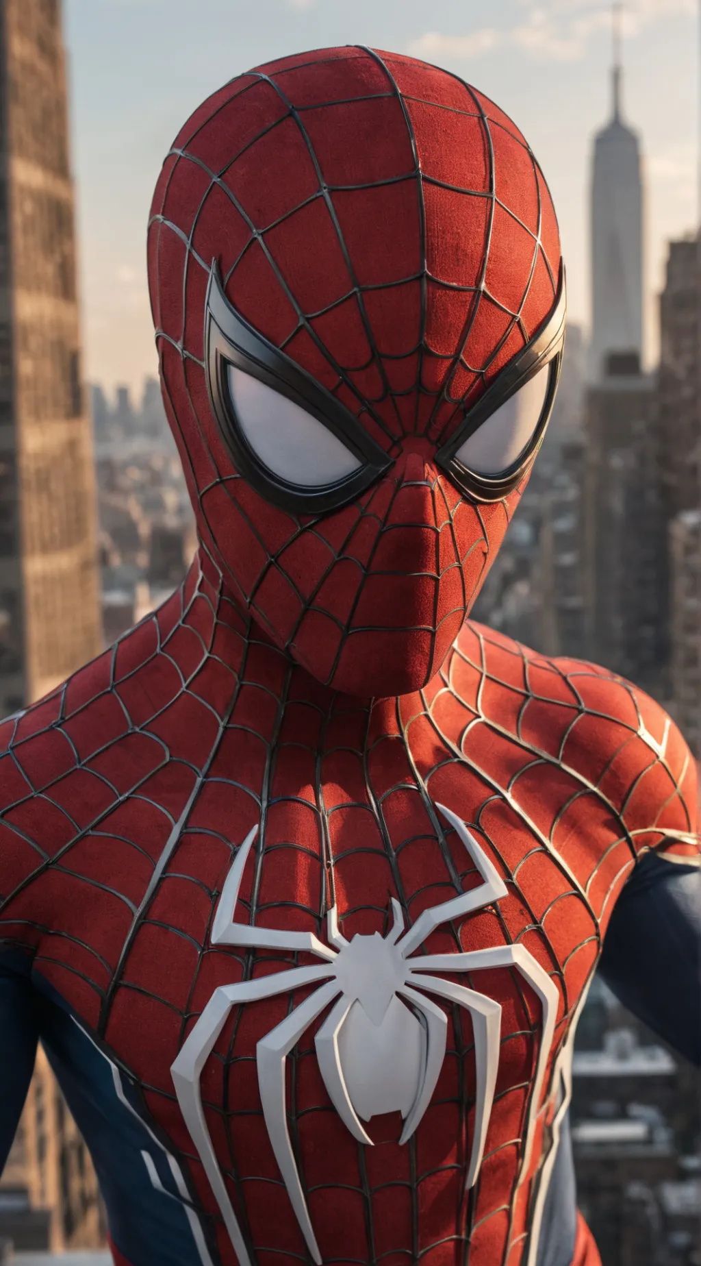 ai character: Spider-Man  background