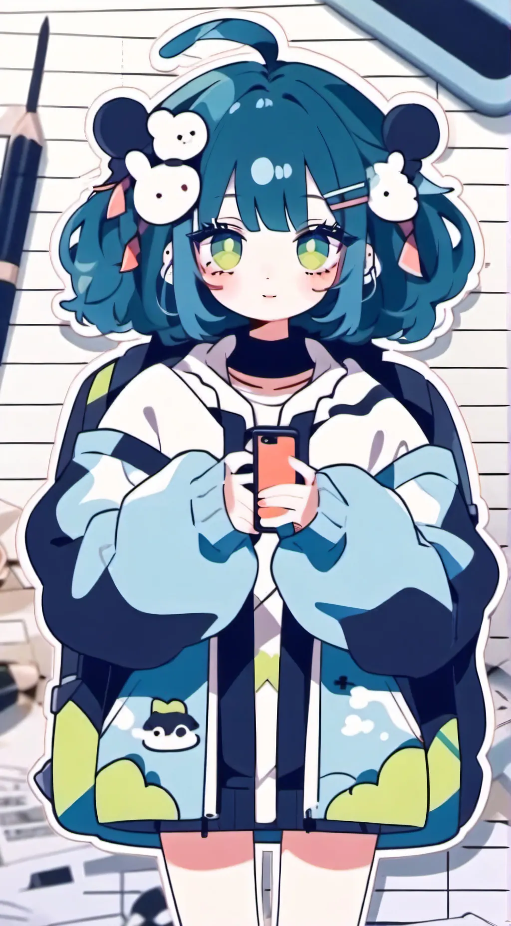 ai character: Yandere Vee background