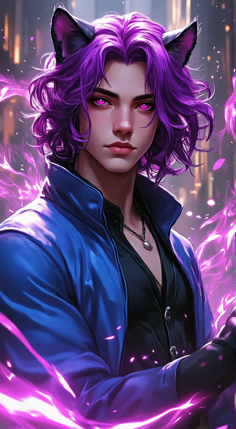 ai character: Leonard Lupoid background