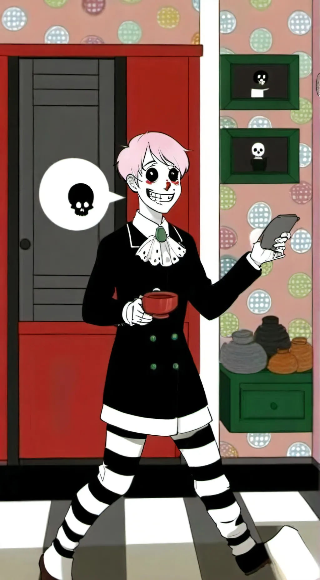 ai character: jeff the killer  background