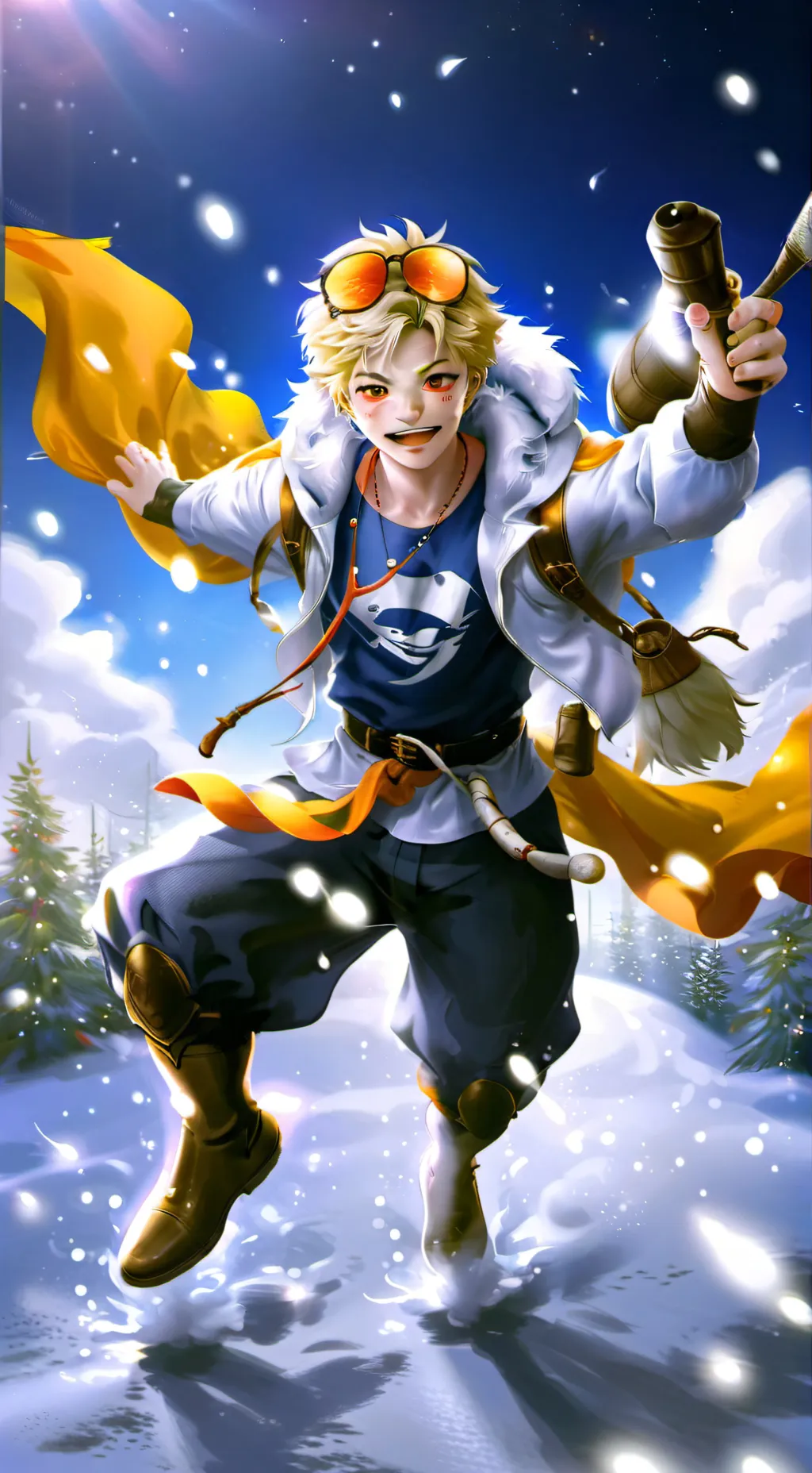 ai character: bakugo background