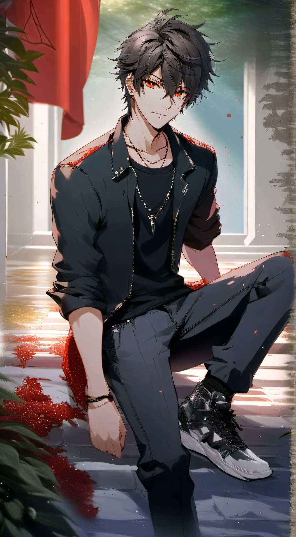 ai character: Matthew  background