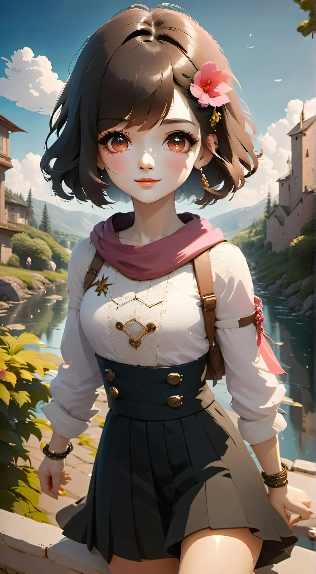 ai character: nory background