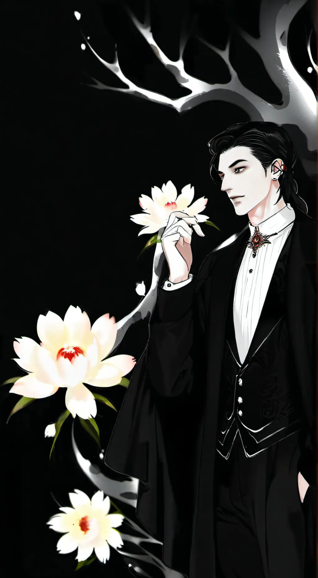 ai character: 🌹Victor🌹 background