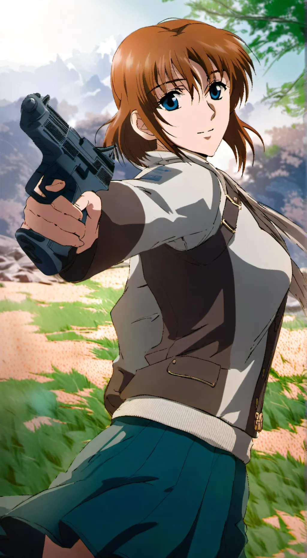 ai character: Najica Hiiragi background