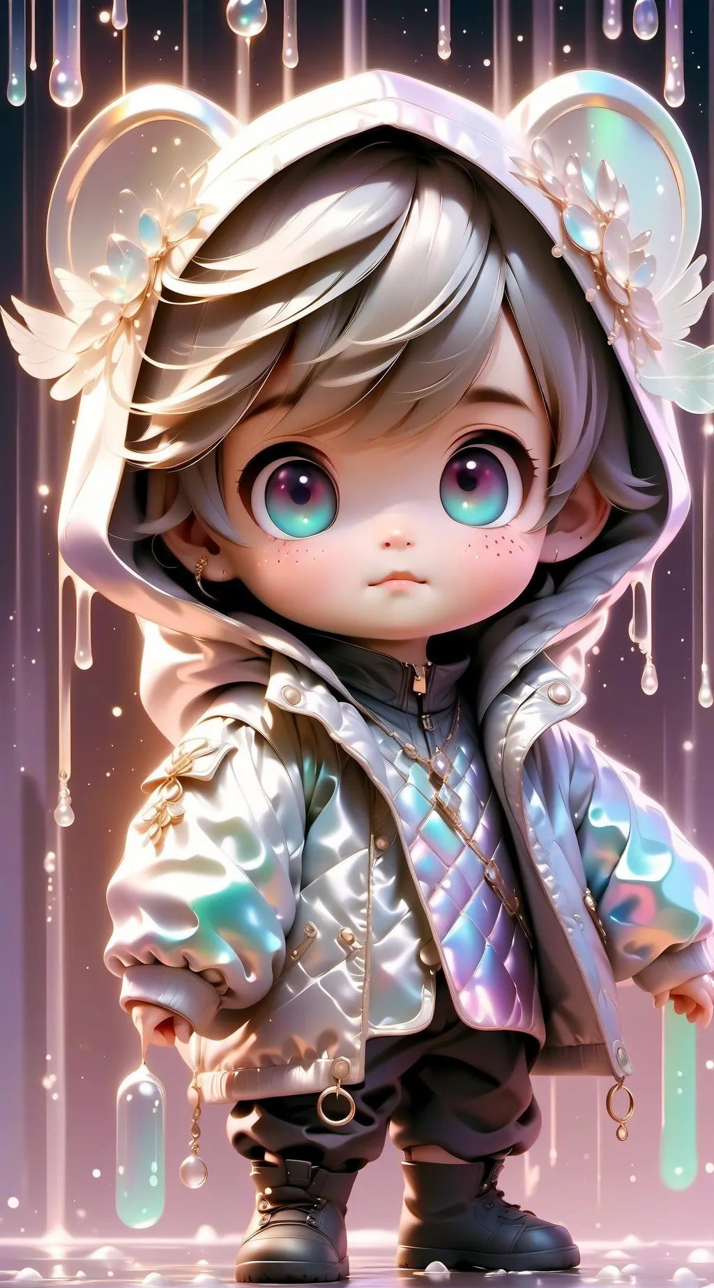 ai character: Tulipan background
