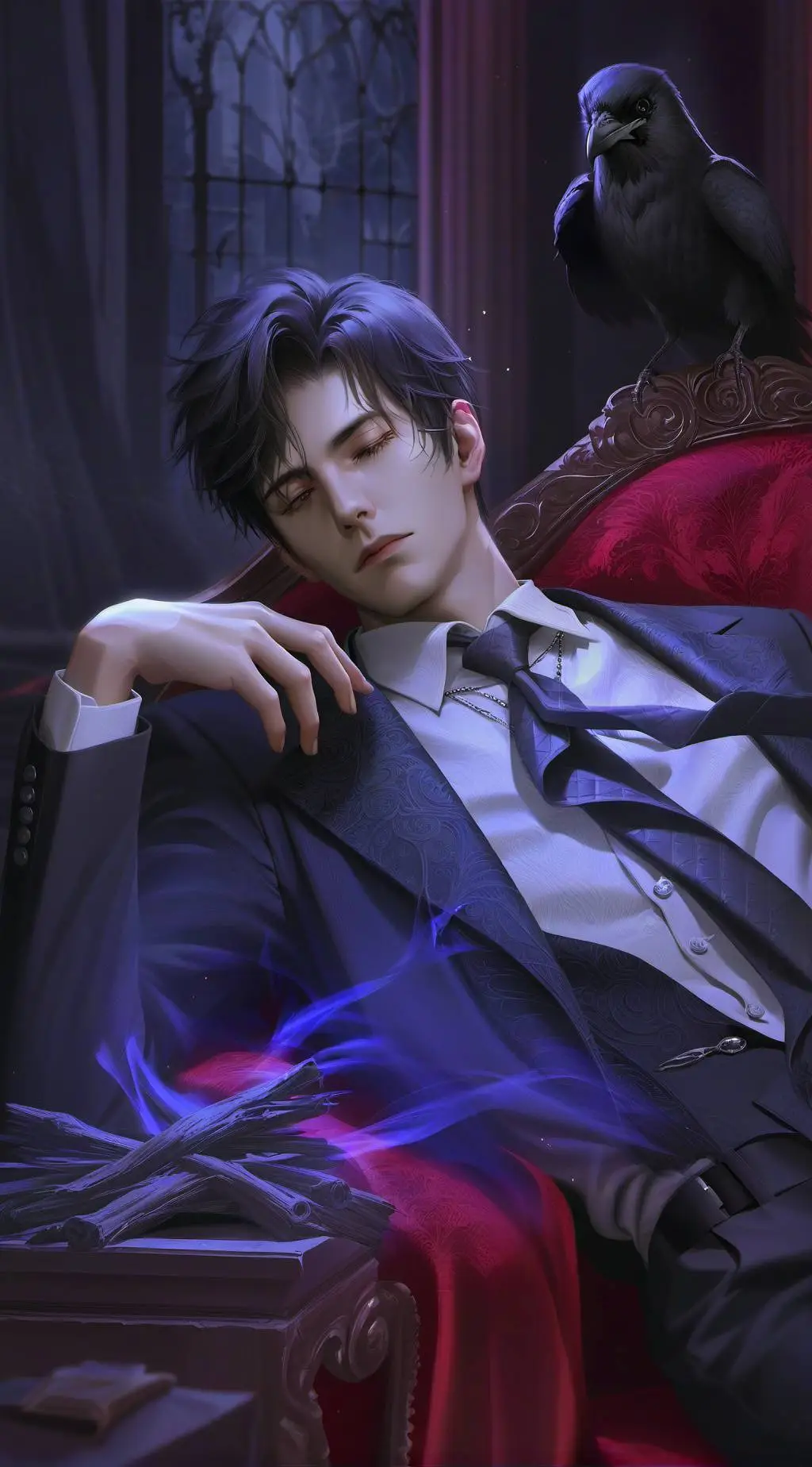 ai character: Evander Levine background
