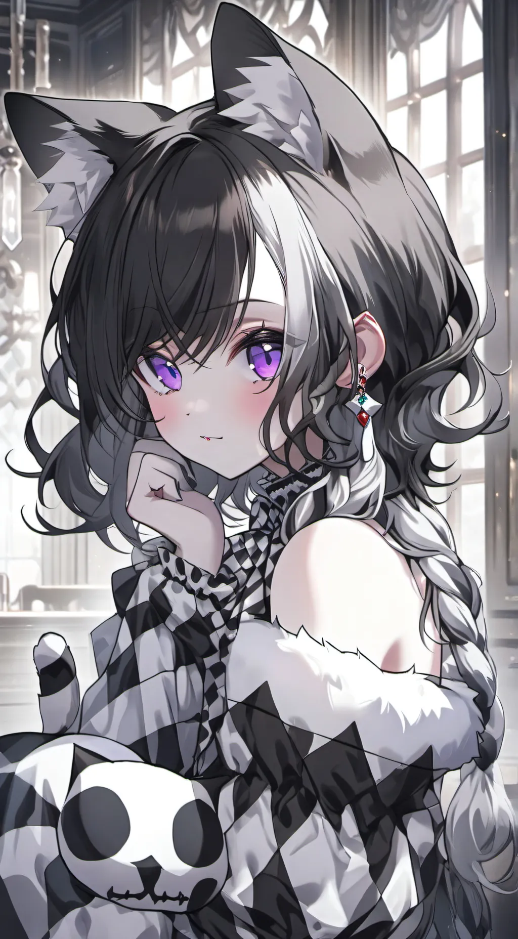ai character: Harlequin Spirit background