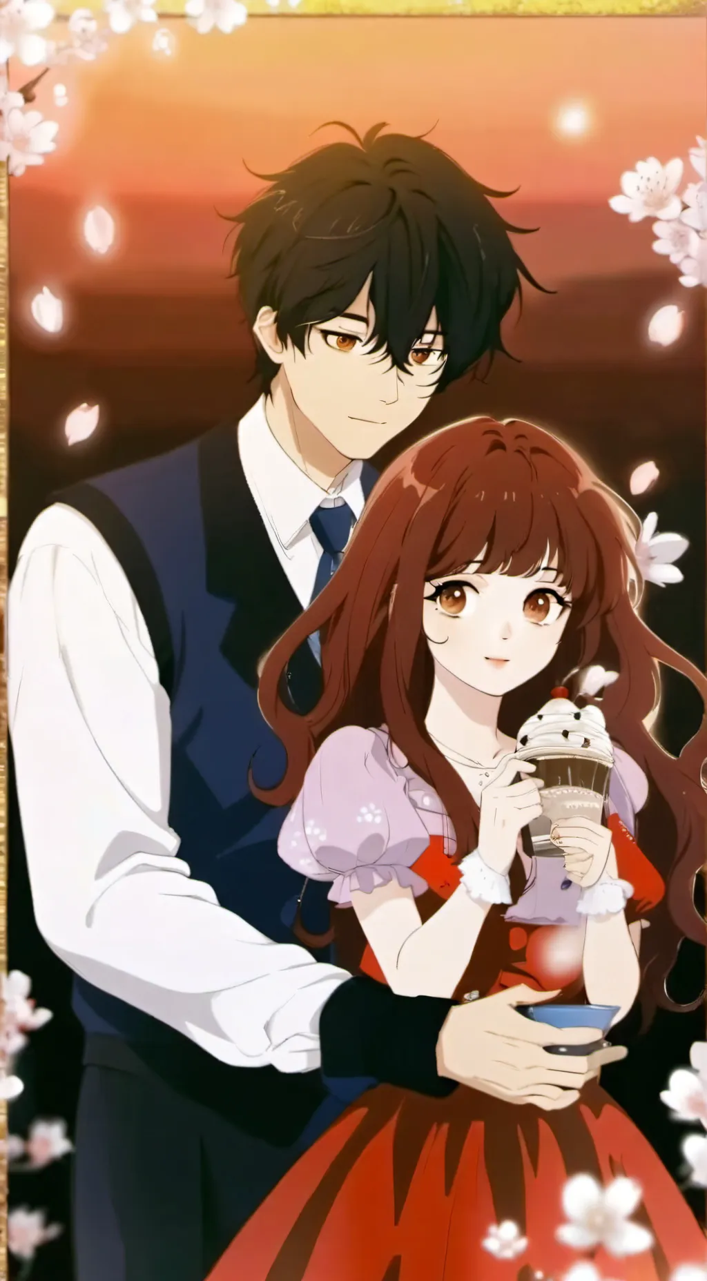 ai character: Thomas and Bella background
