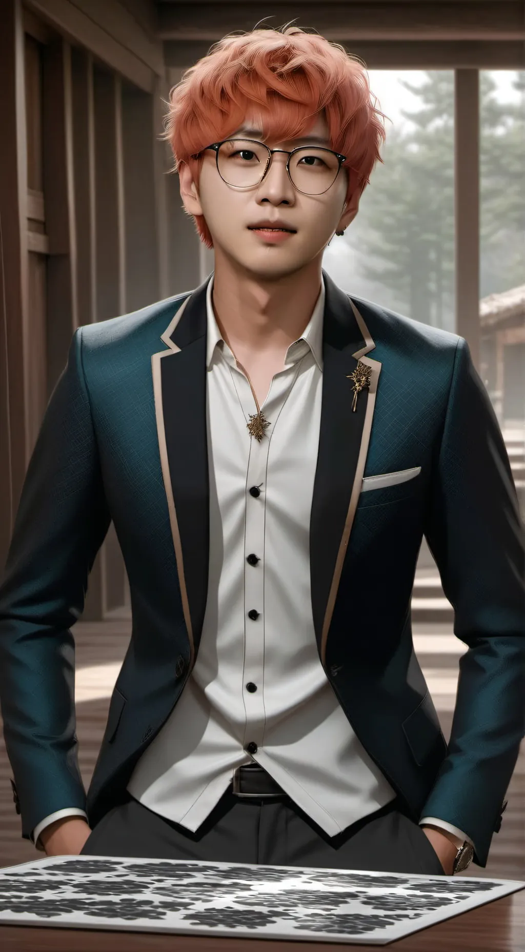 ai character: Rabin Hanamitchi background