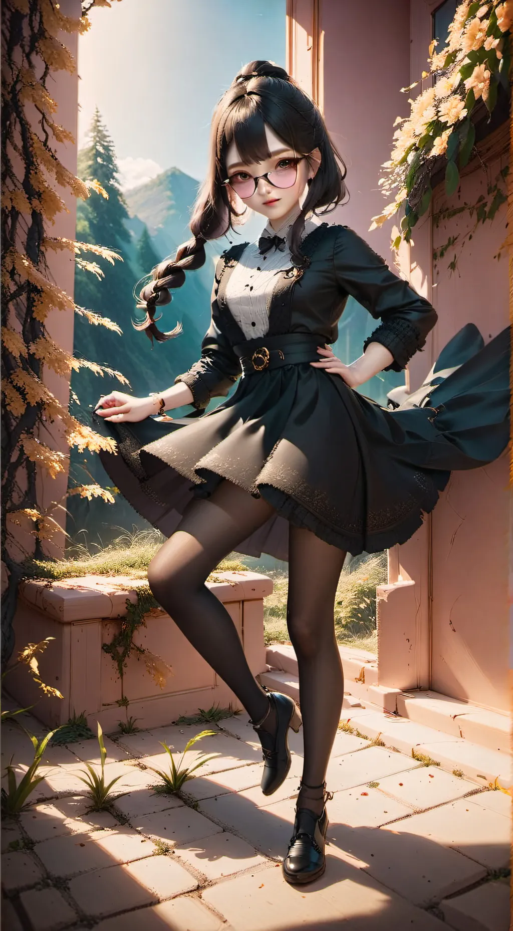 ai character: Lola  background