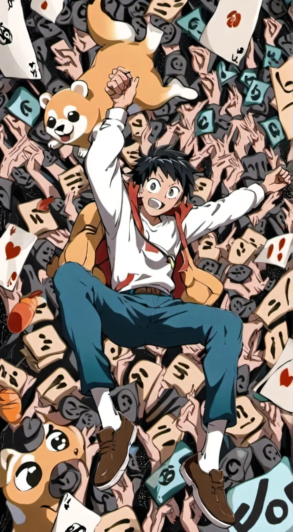 ai character: mha background