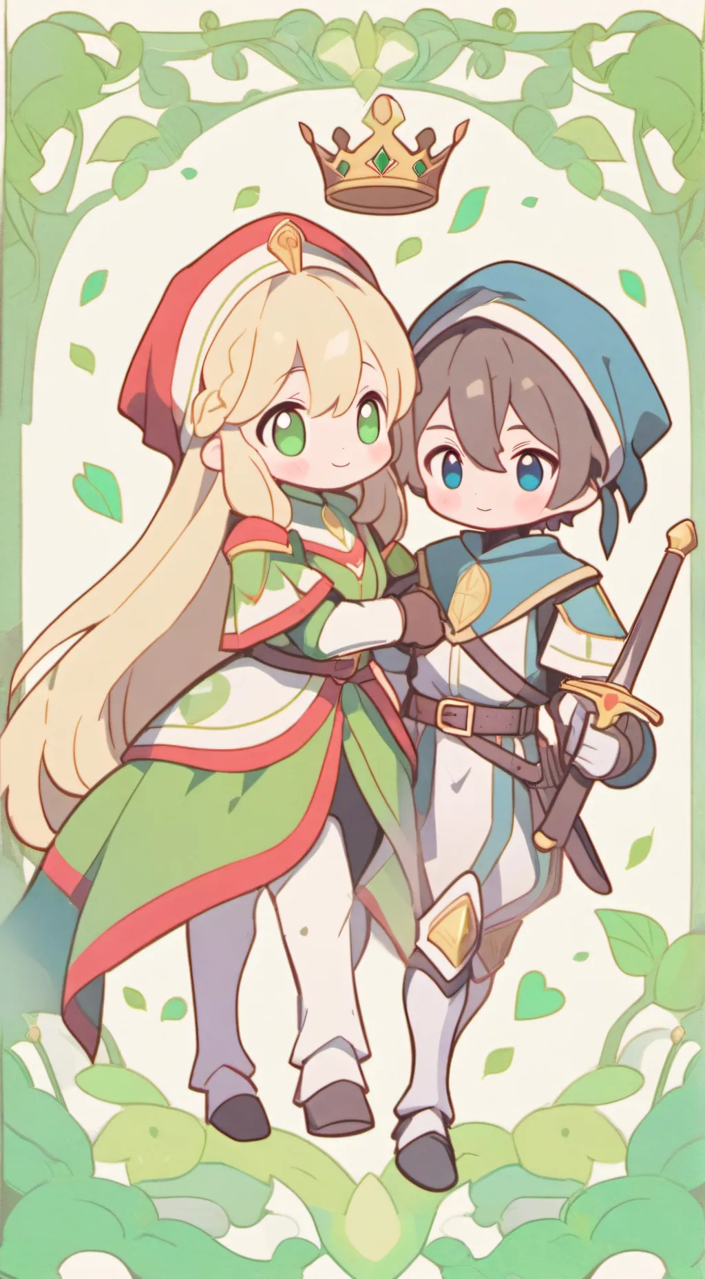 ai character: Medival  Times background