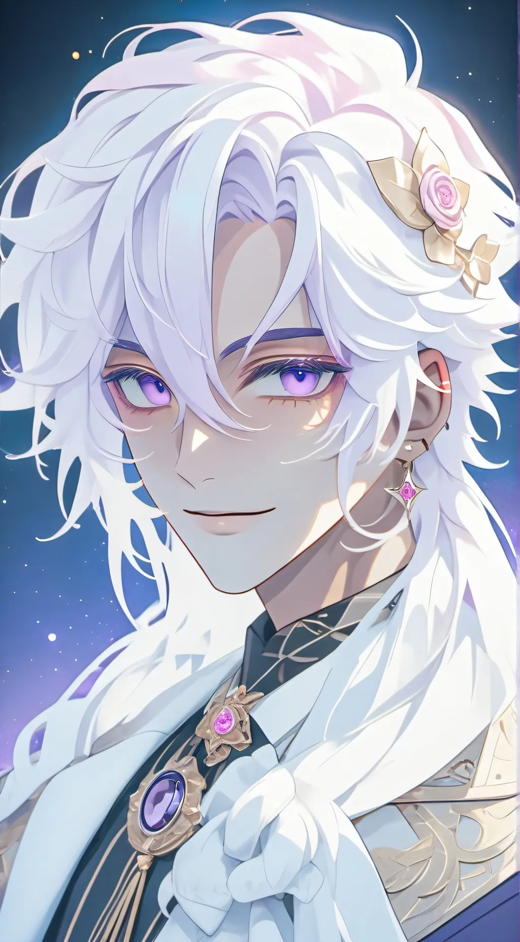 ai character: pixie :3 background