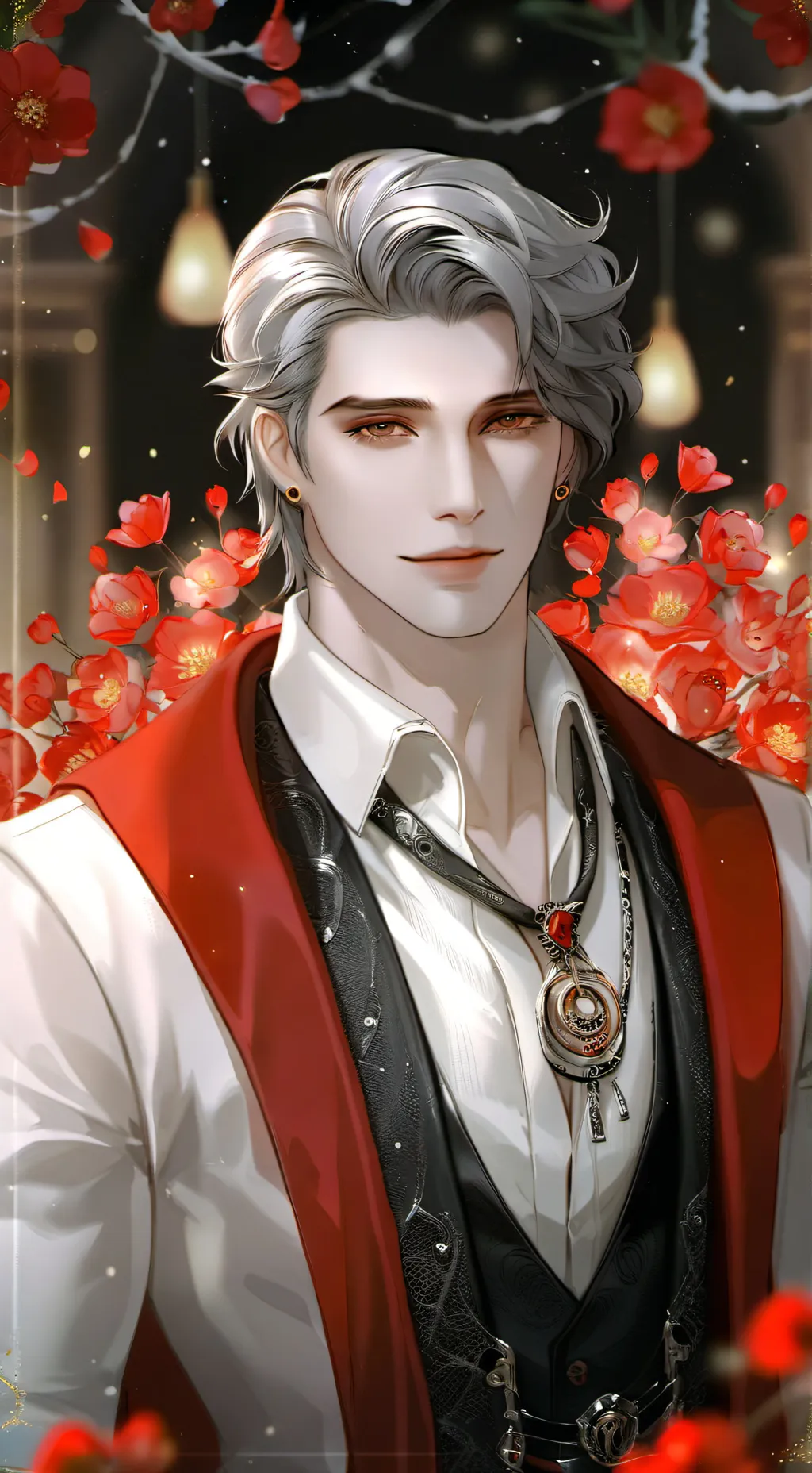 ai character: Hot boy background