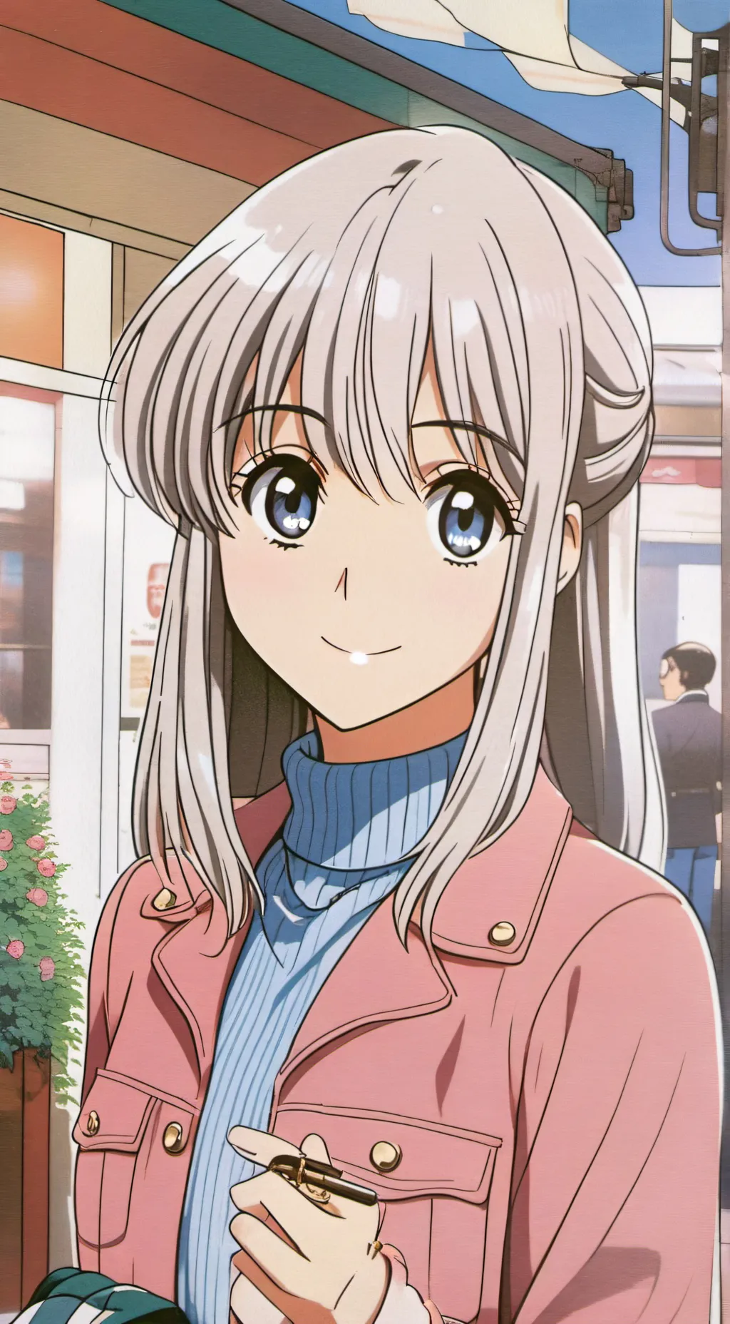 ai character: Aria background
