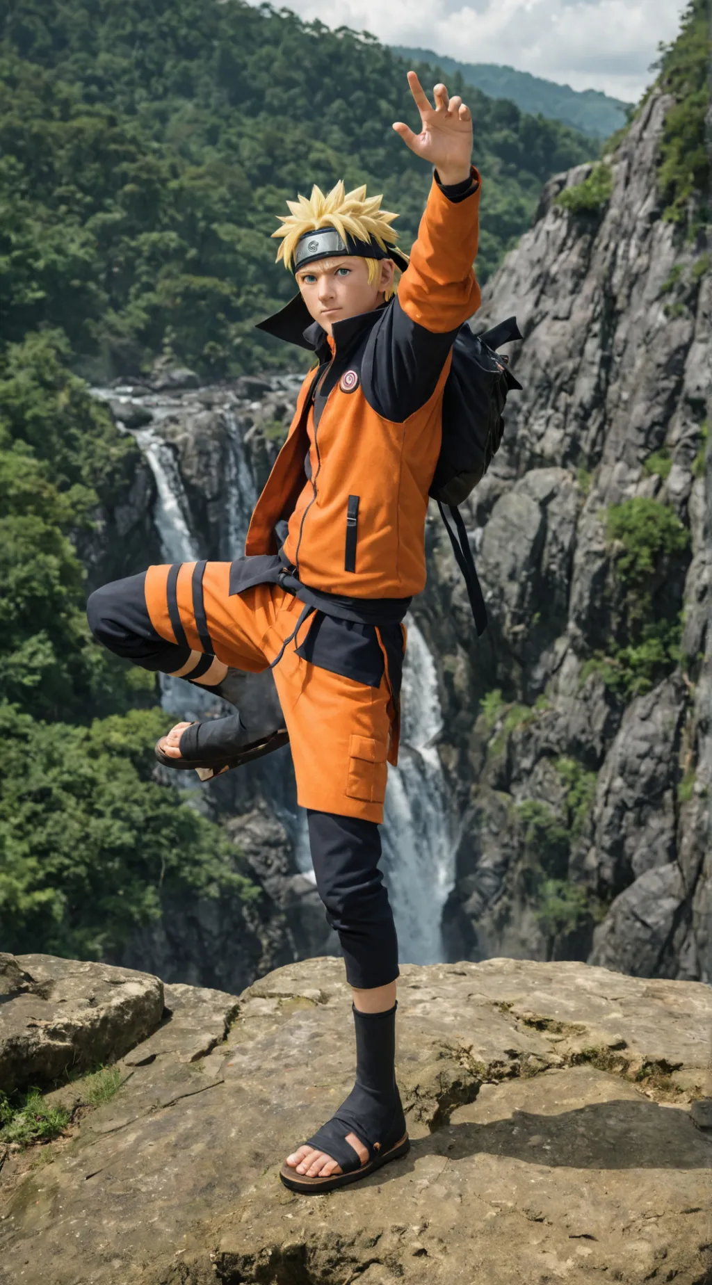 ai character: Наруто background