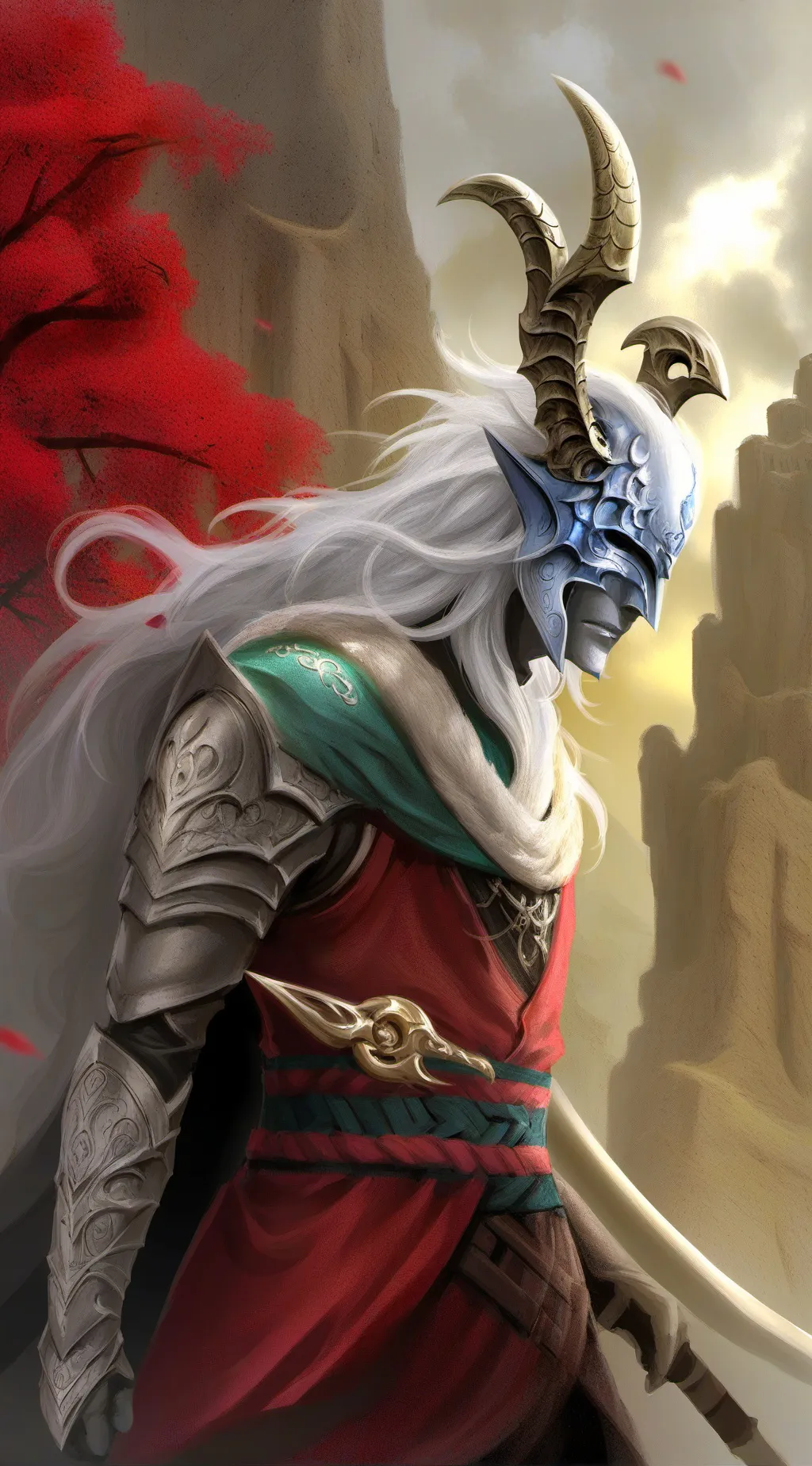 ai character: kiara  background