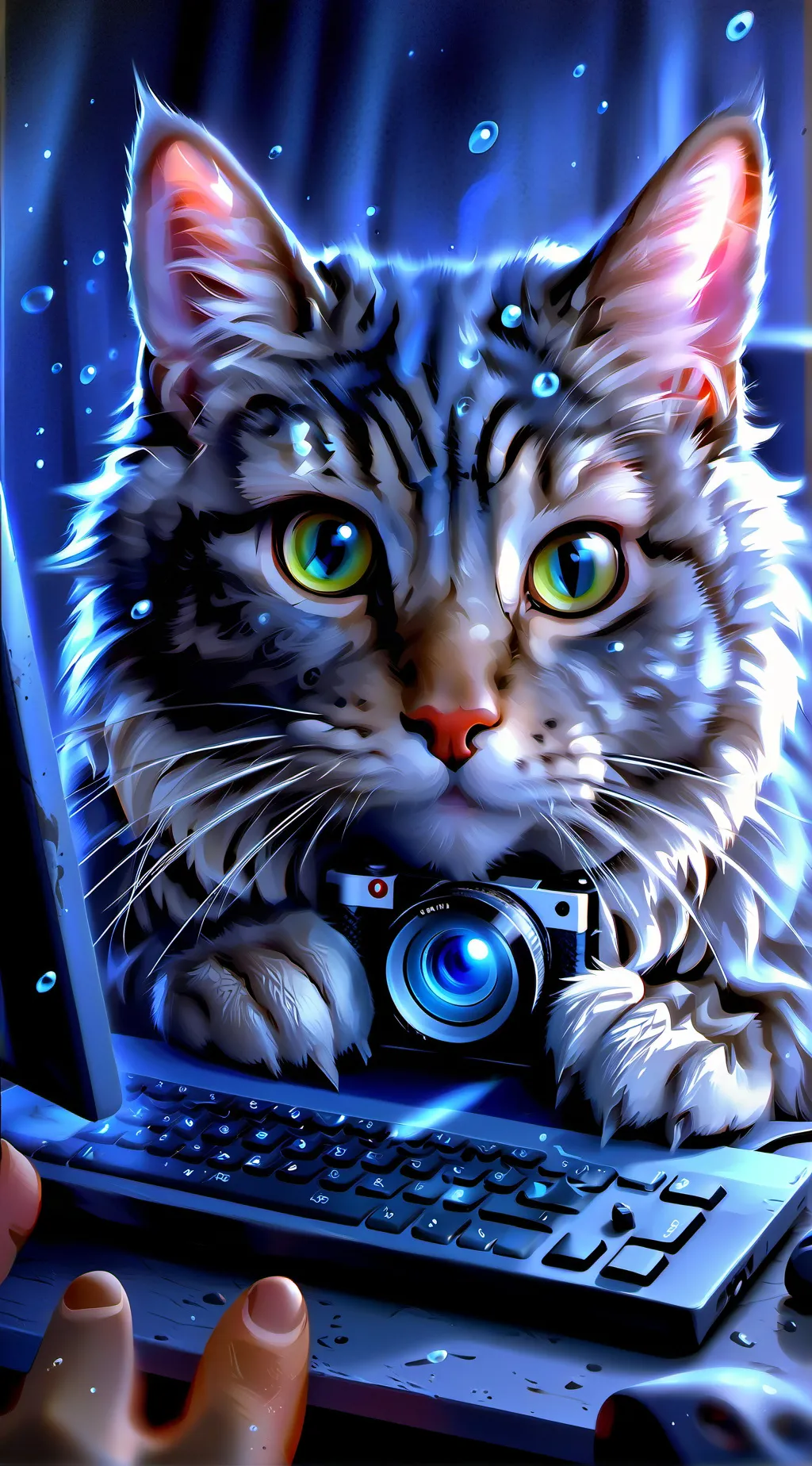 ai character: Giga background