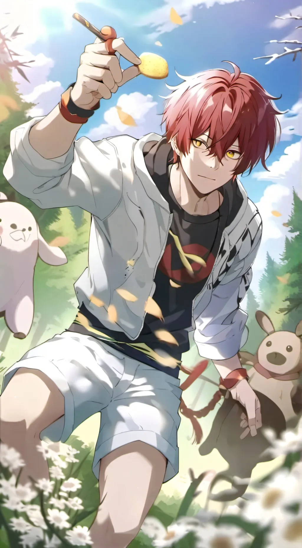 ai character: todoroki y tu background