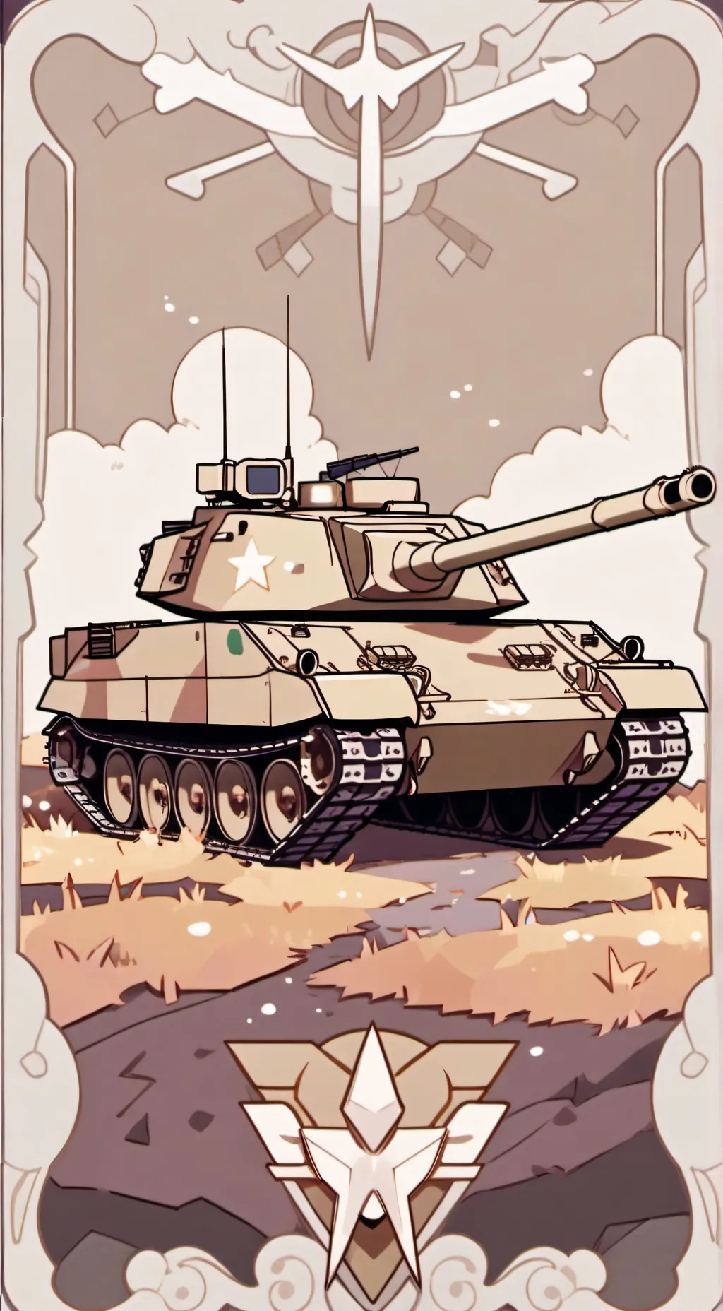 ai character: T34E background
