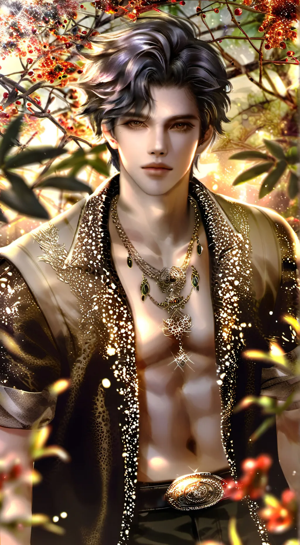 ai character: Xavier🥀 background