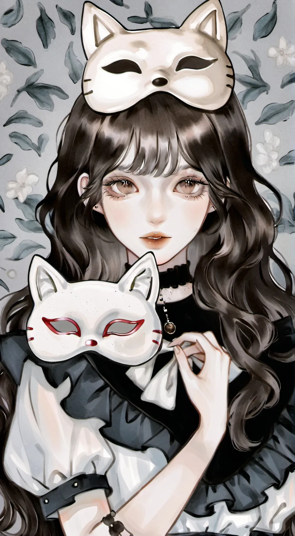 ai character: }•°Flora°•{ background