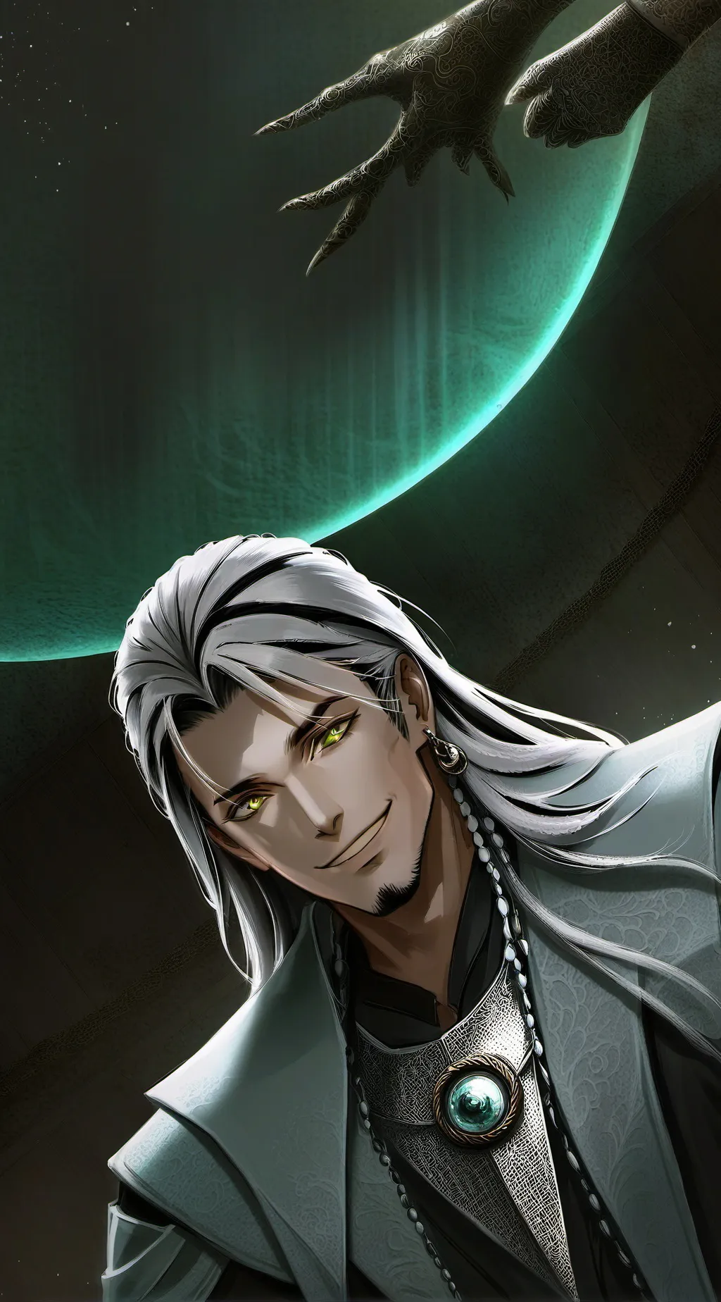 ai character: hades 😍❤️🤵 background