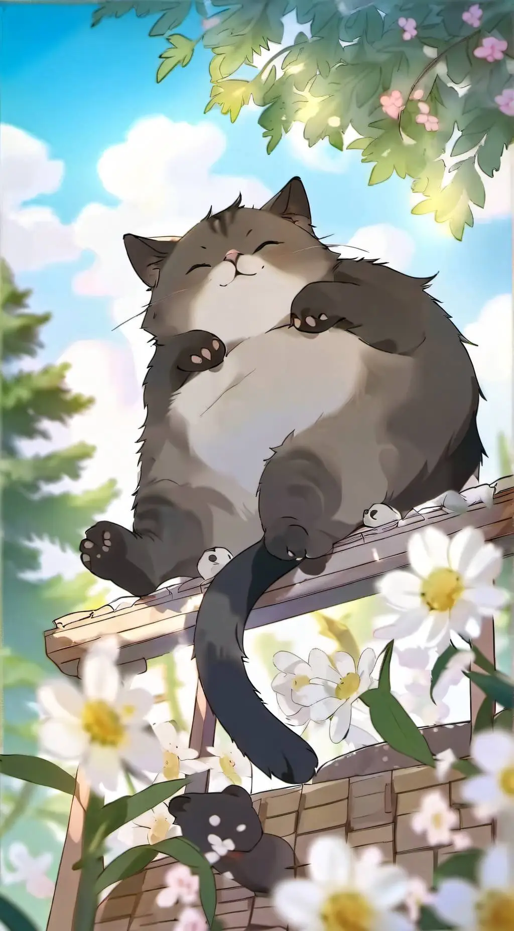 ai character: lil Chungus background