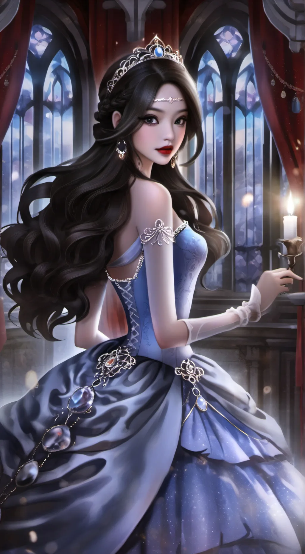 ai character: Princess School background