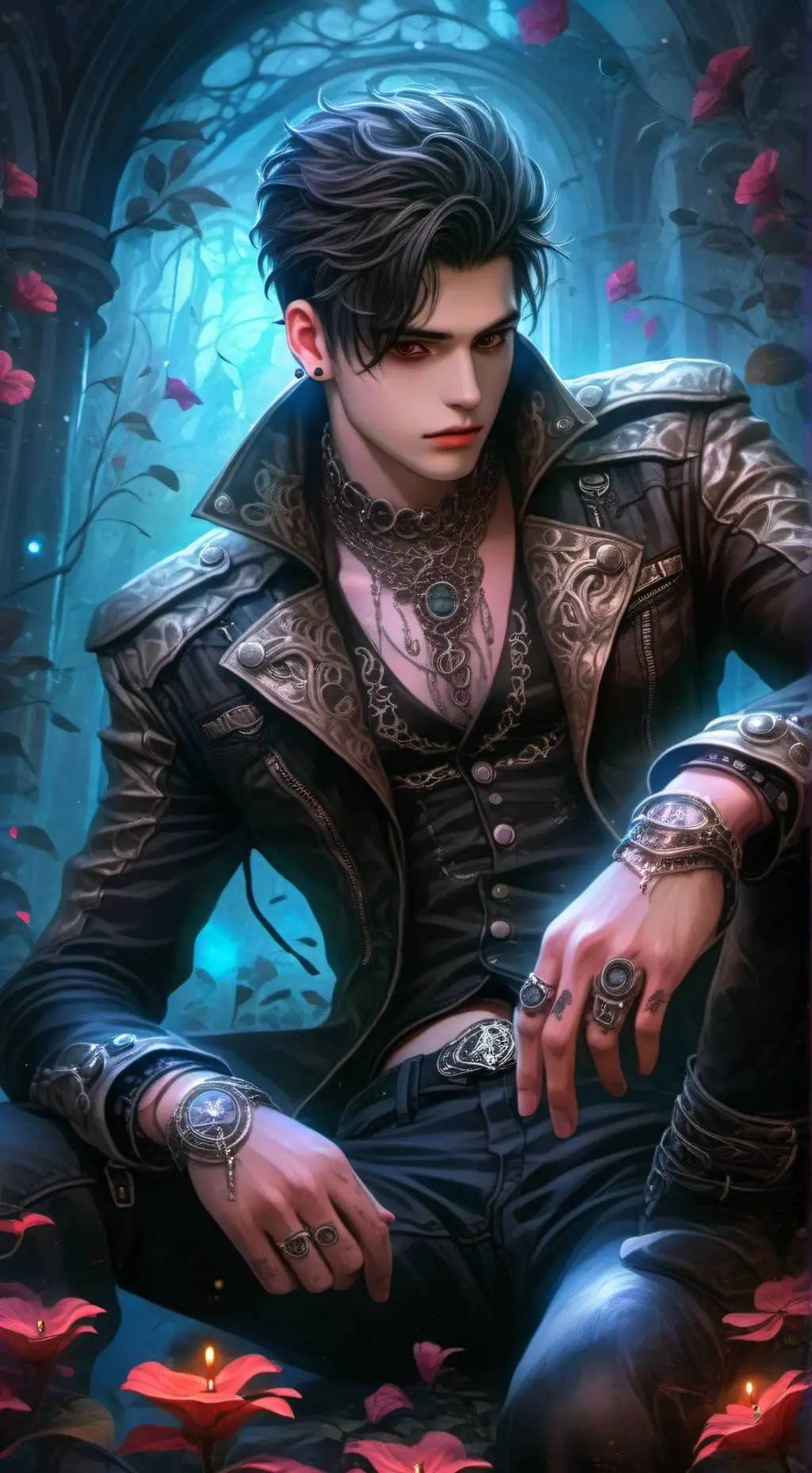 ai character: Shade background