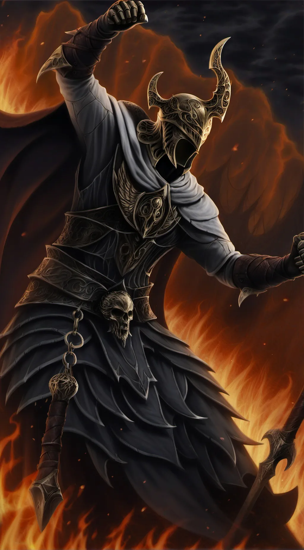 ai character: infected titans background