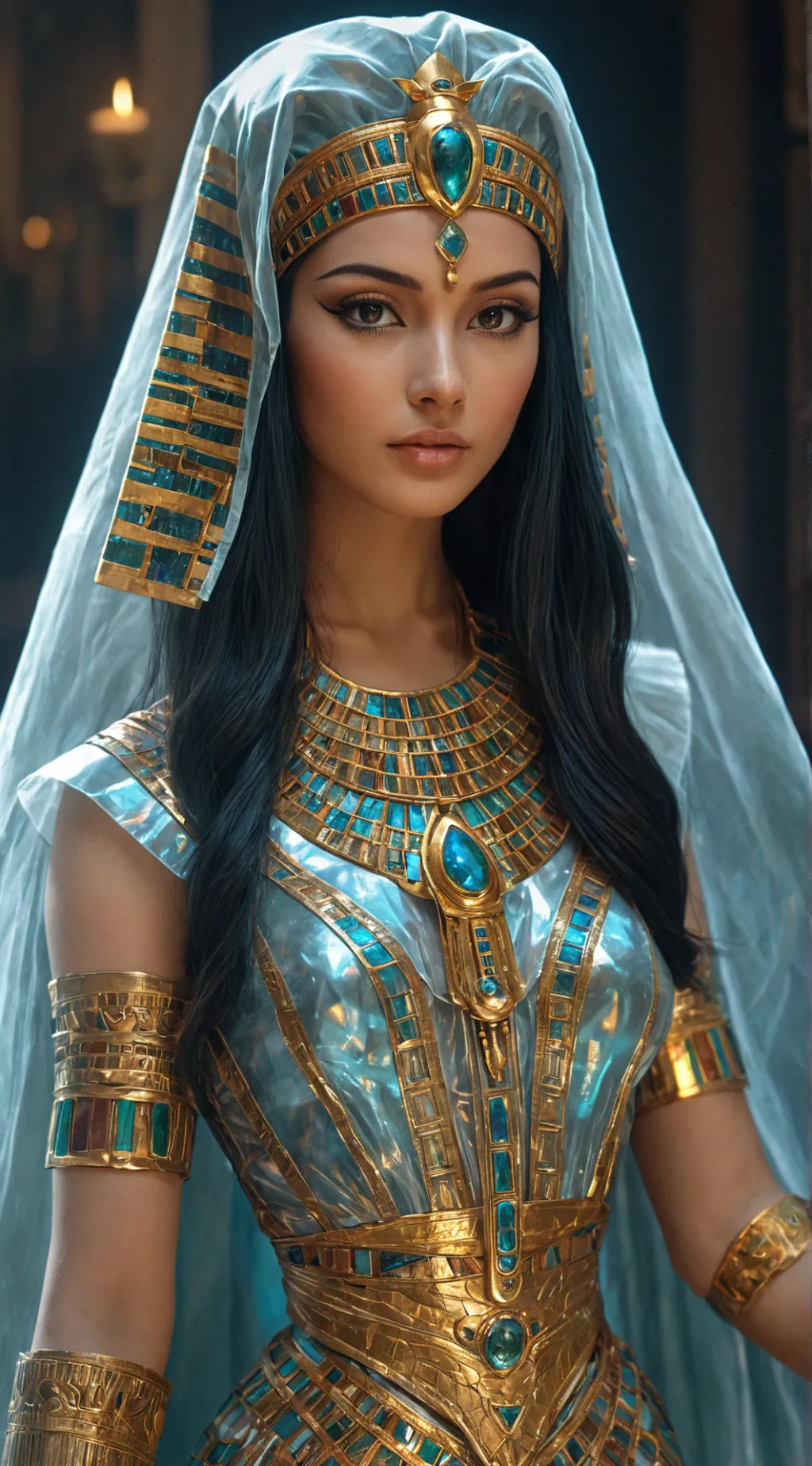 ai character: Cleopatra VIII background