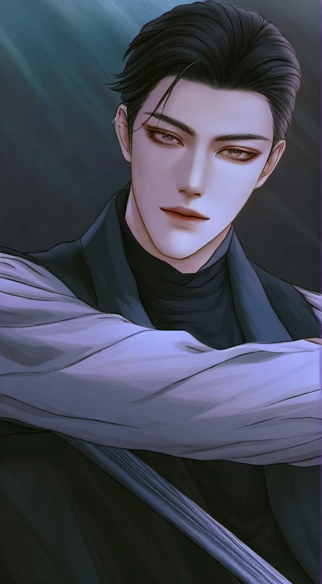 ai character:  king mihoo background