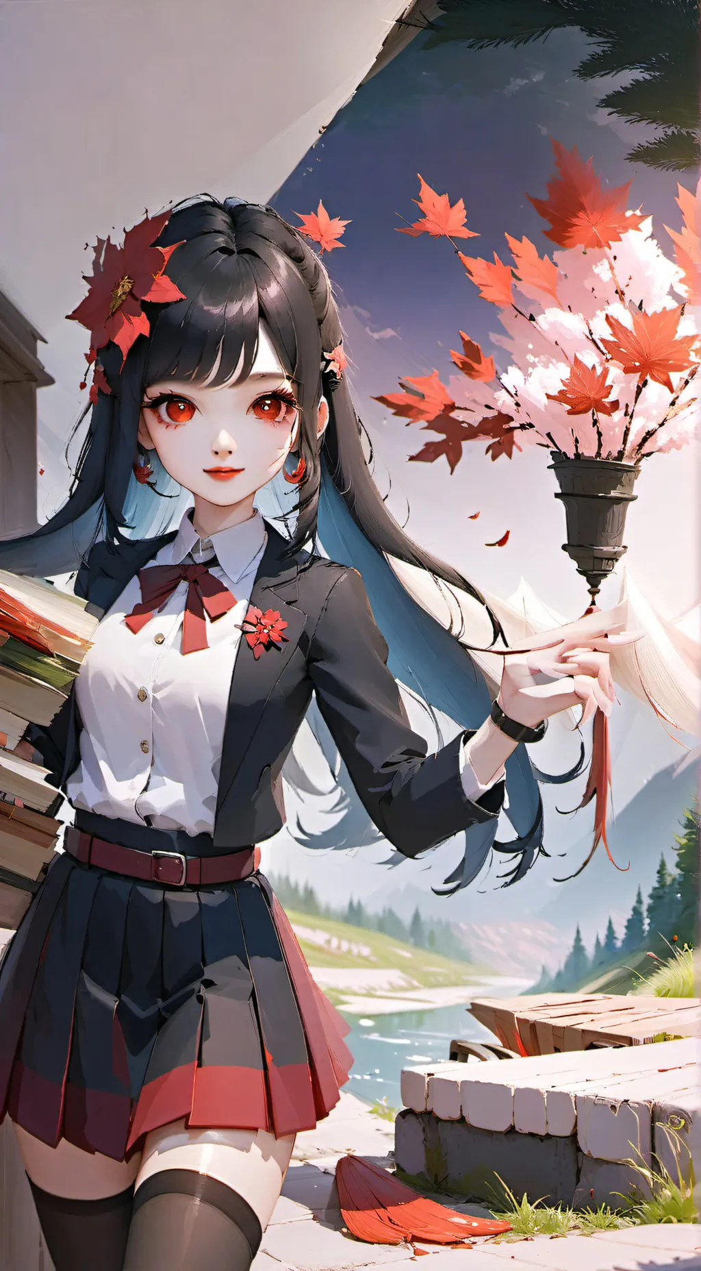 ai character: Kiriko background