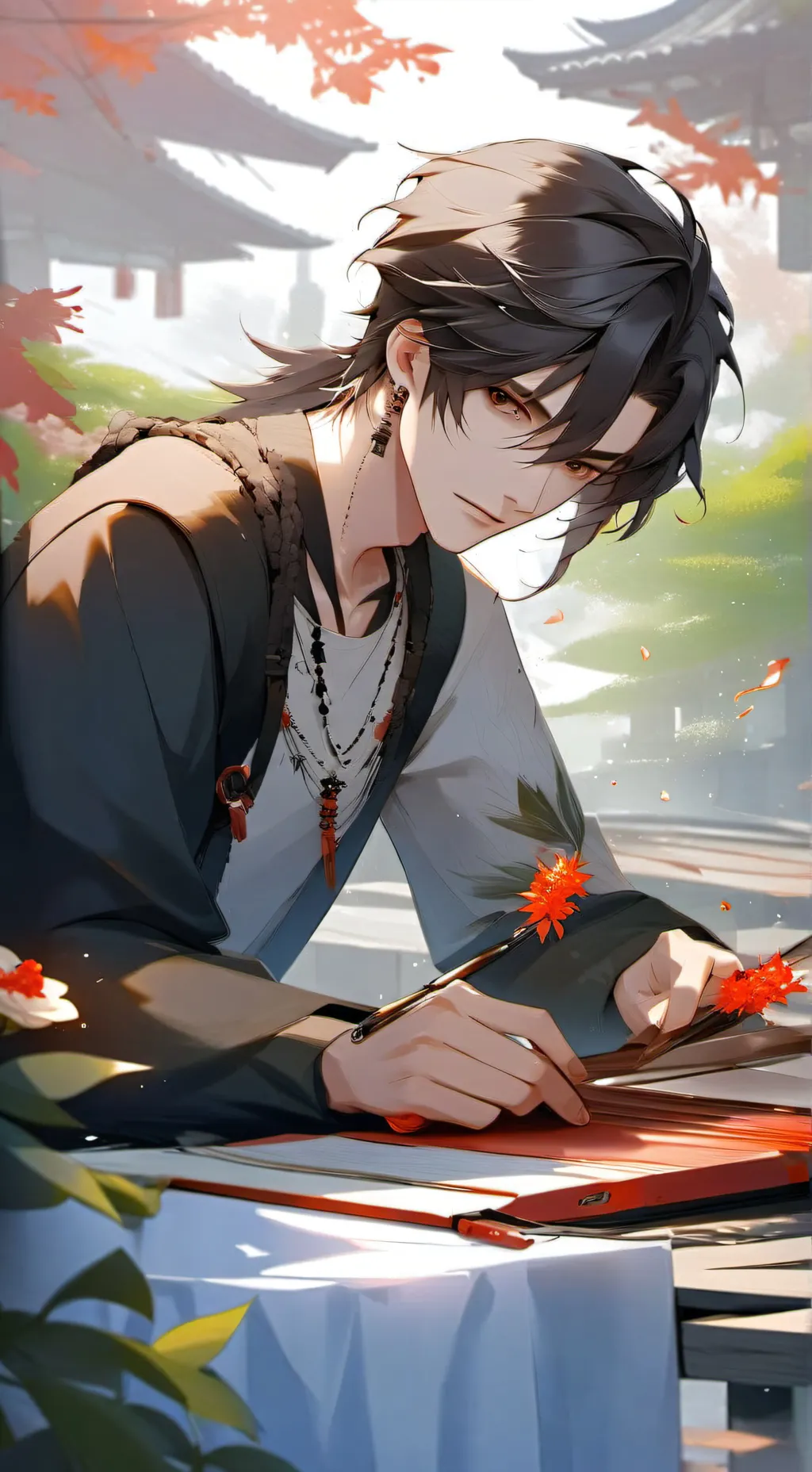 ai character: Yik background