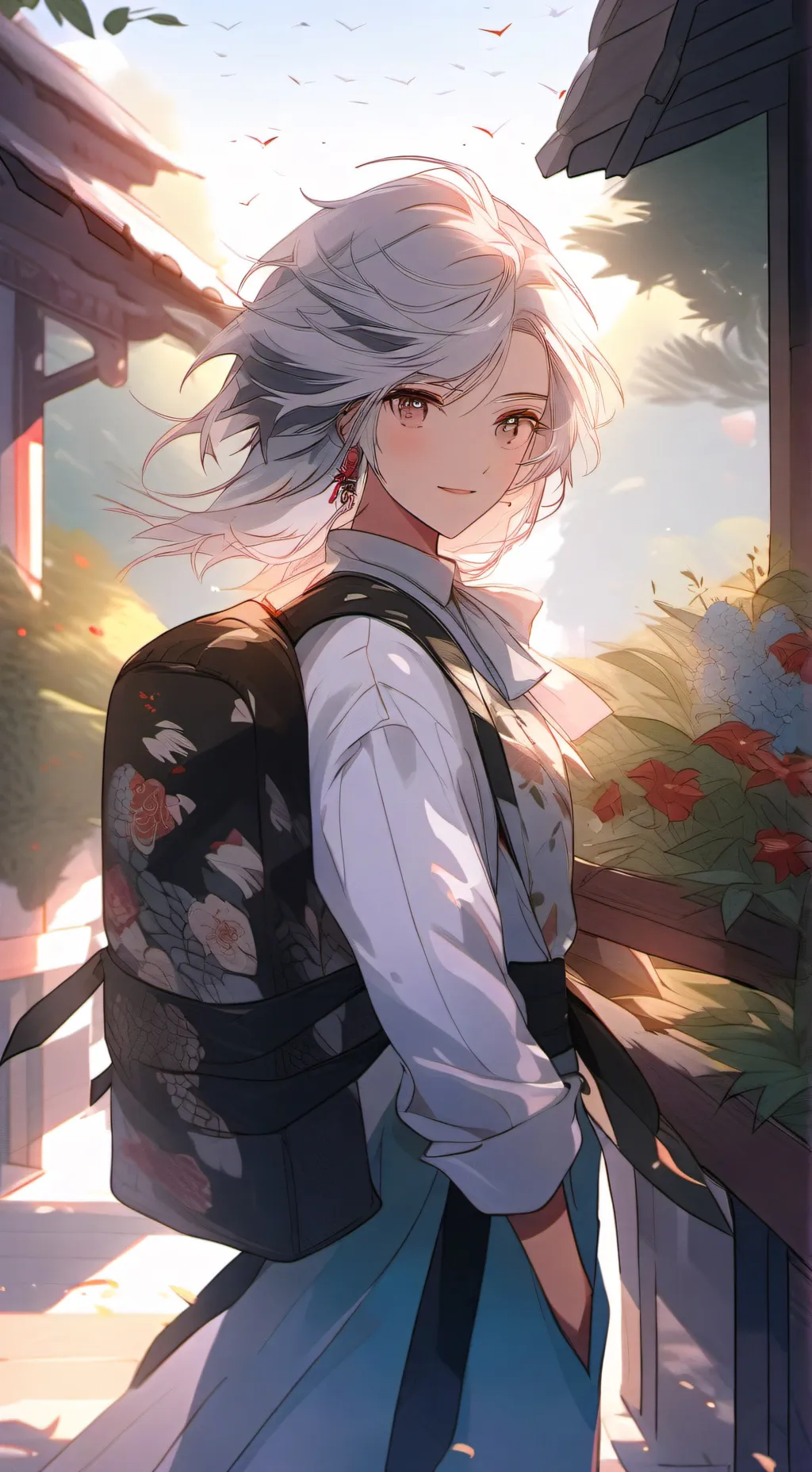 ai character: démon slayer  background