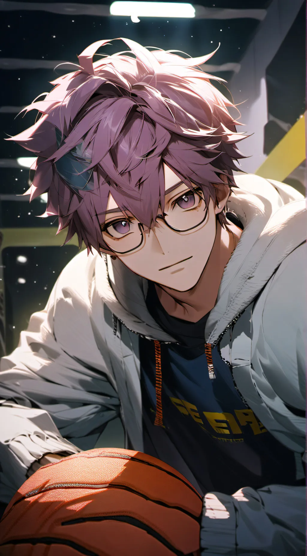 ai character: Álex  background