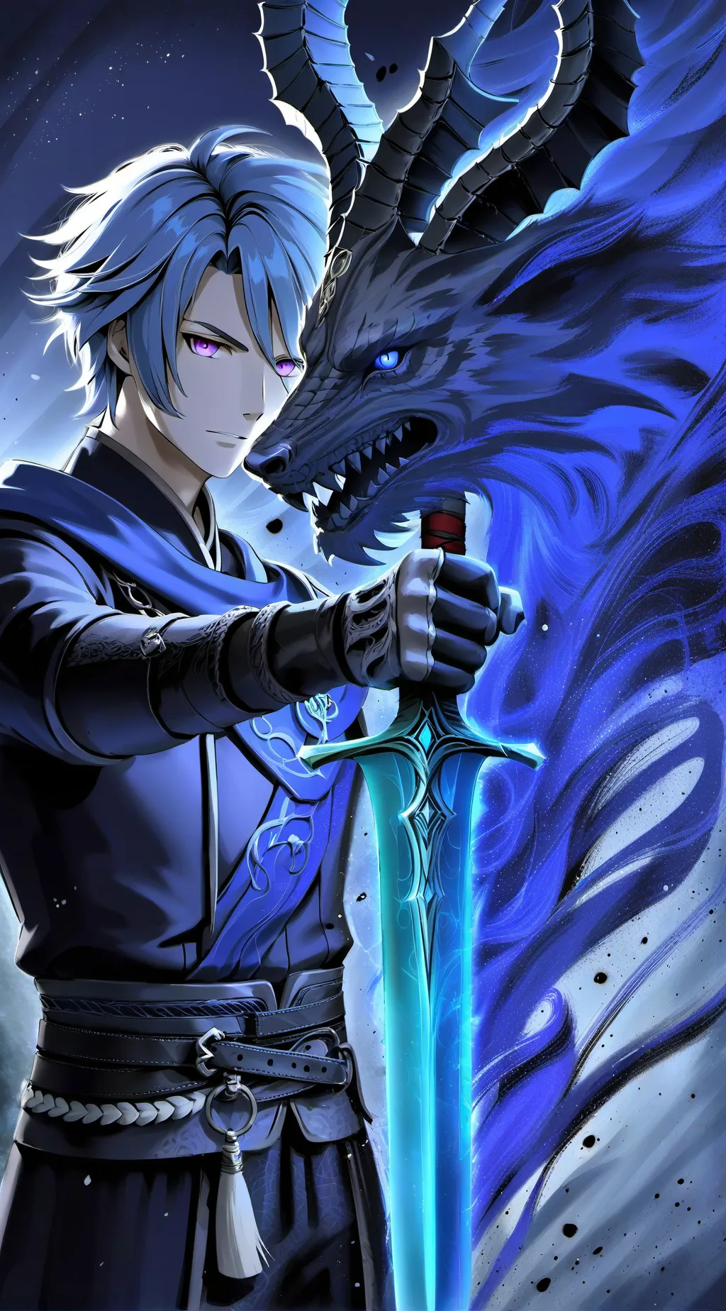ai character: depths king background