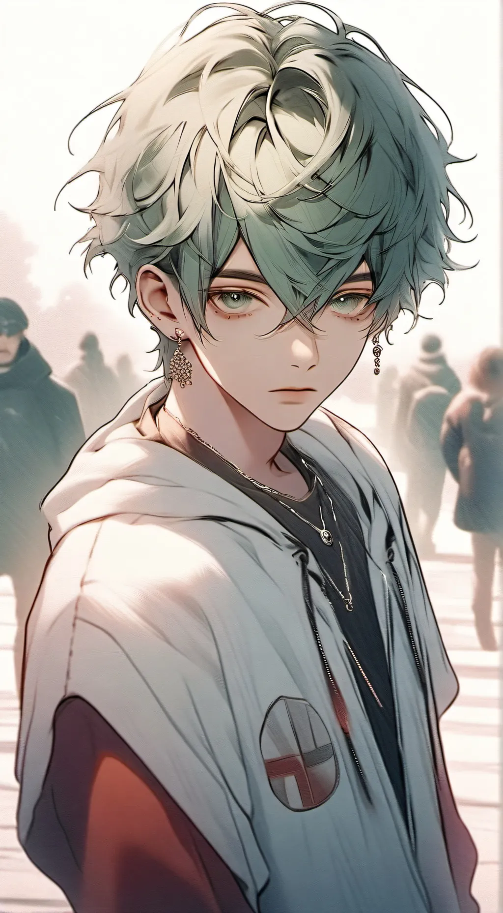 ai character: ~ °.• Luke .°• ~ background