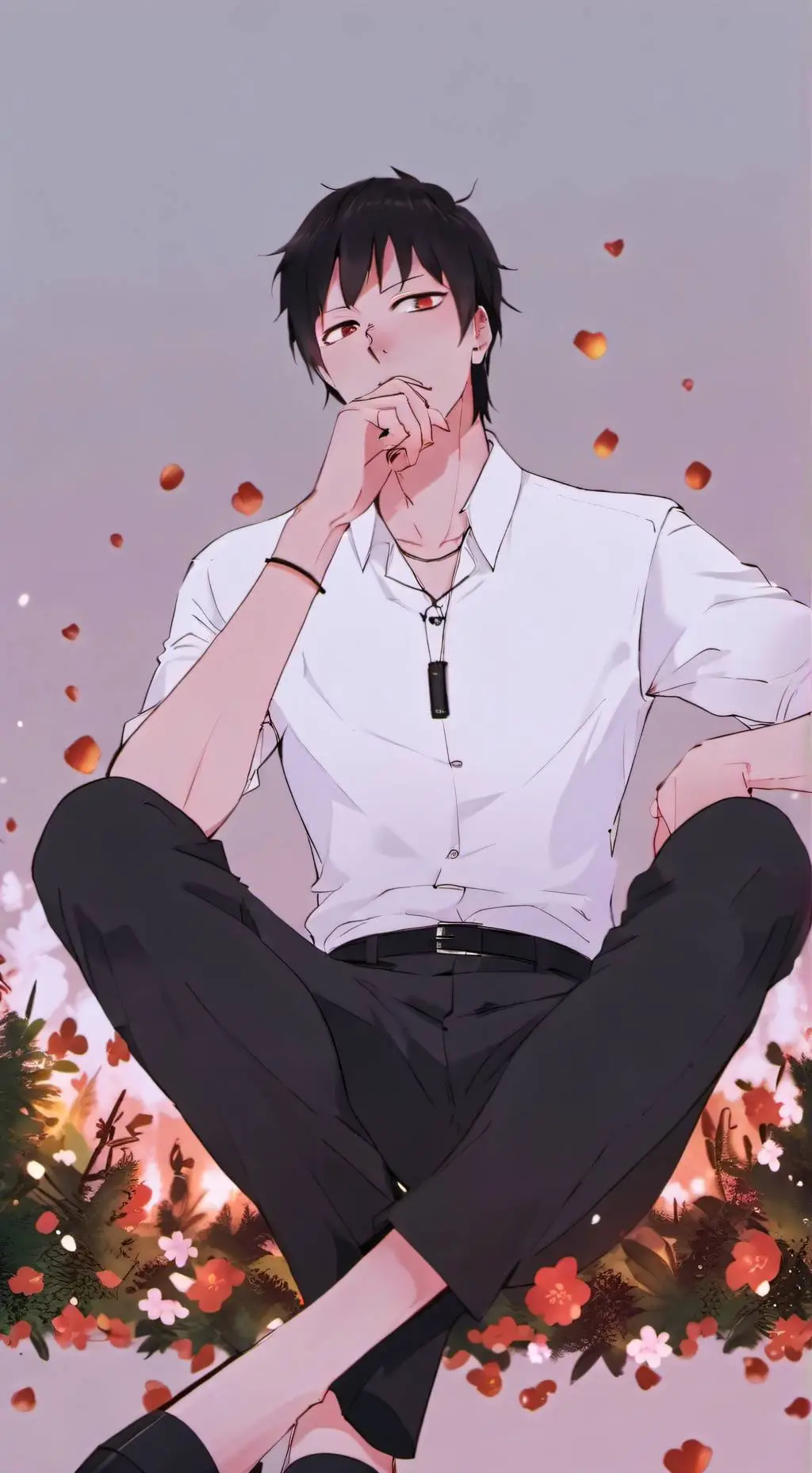 ai character: Hanta sero background