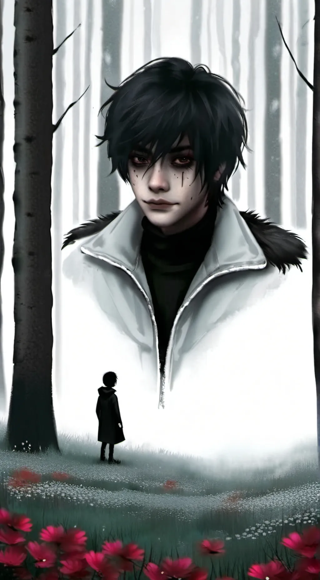 ai character: Creepypastar  background