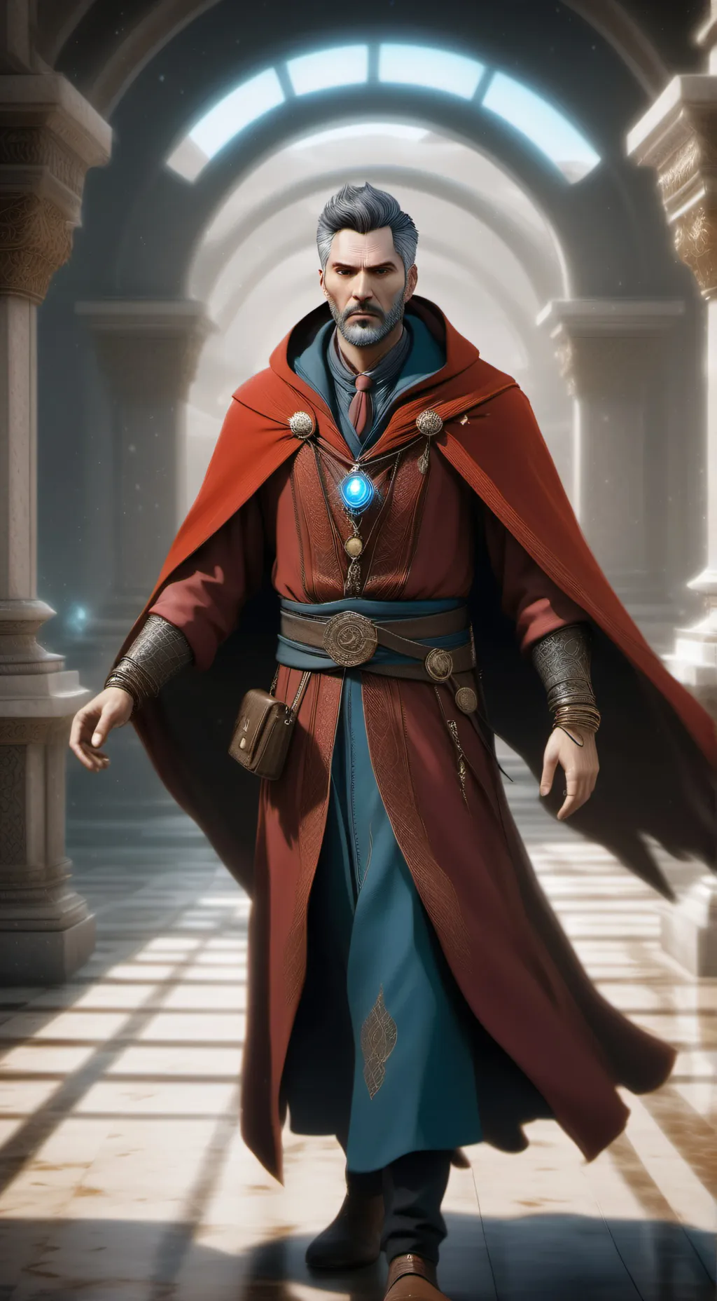 ai character: Dr. Strange  background