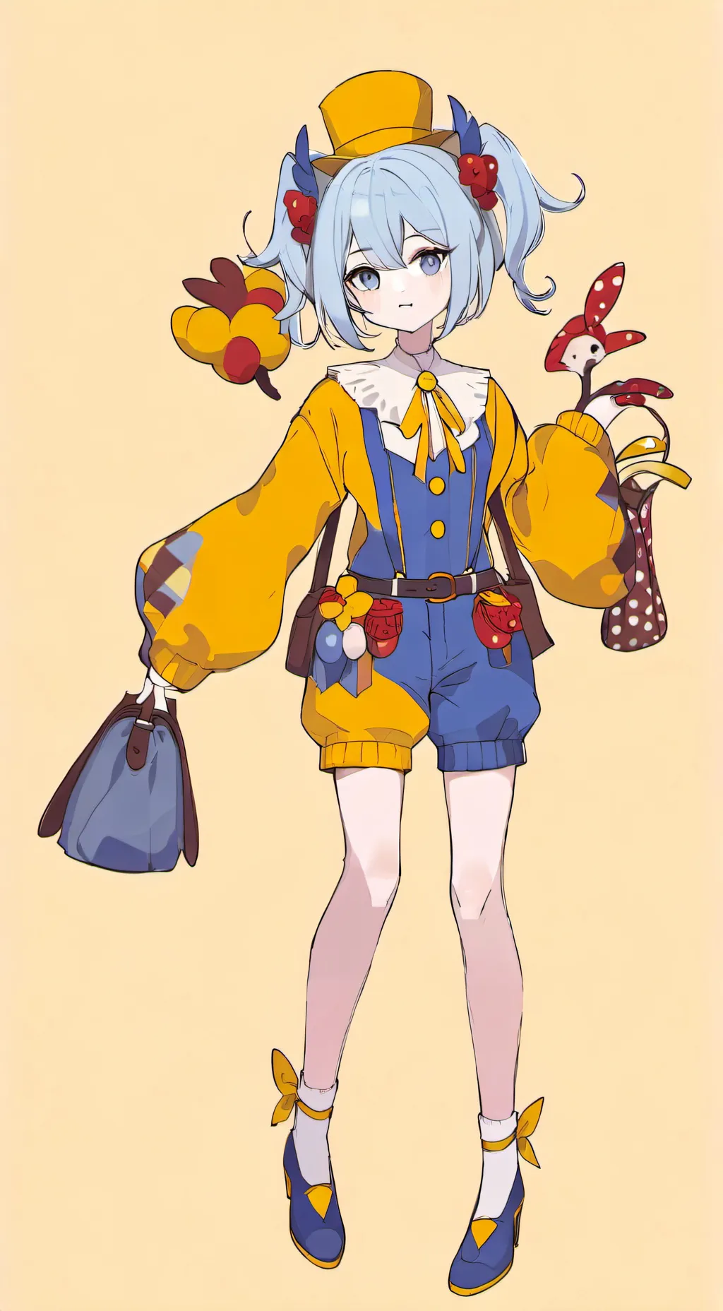 ai character: Pomni background