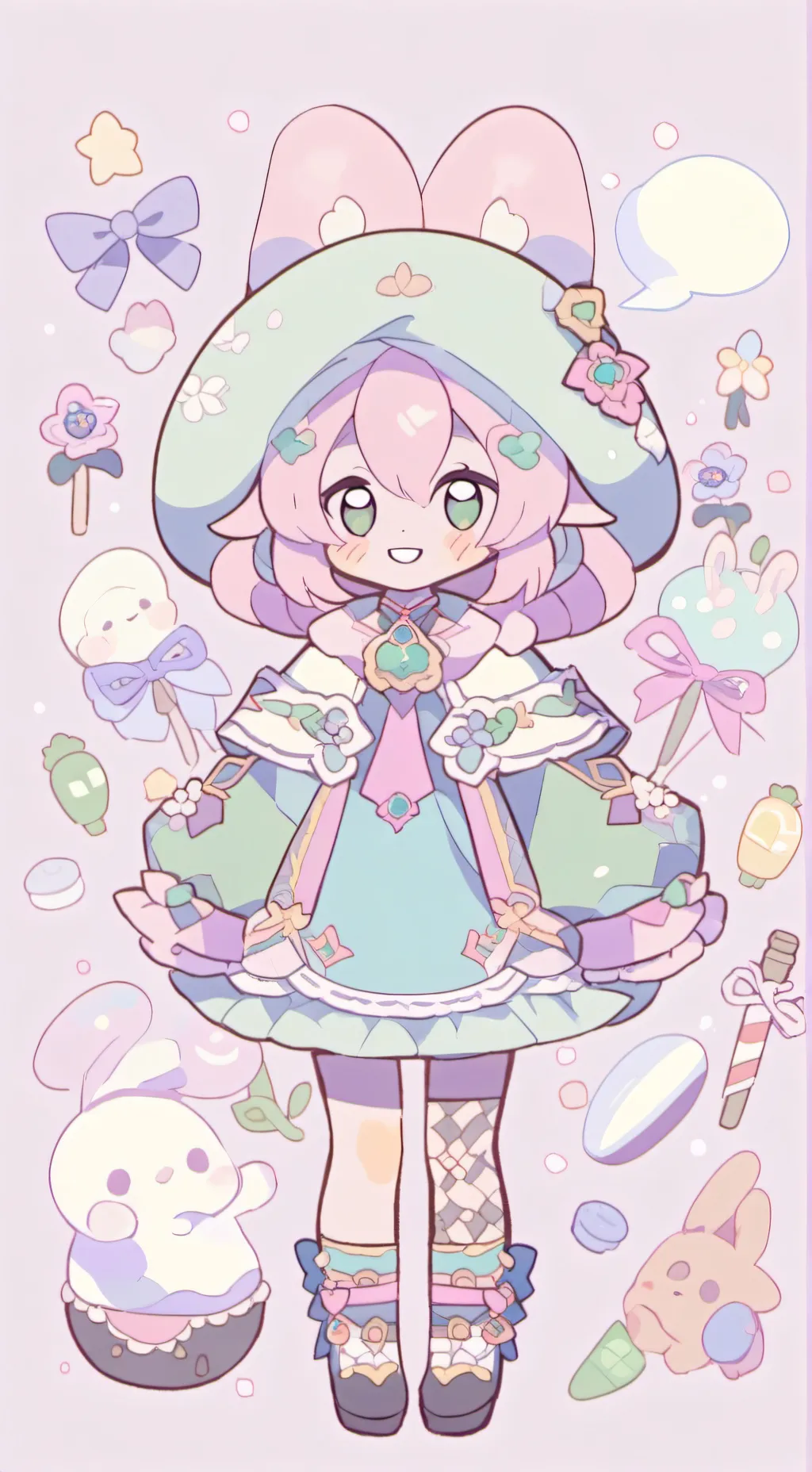 ai character: qwel background