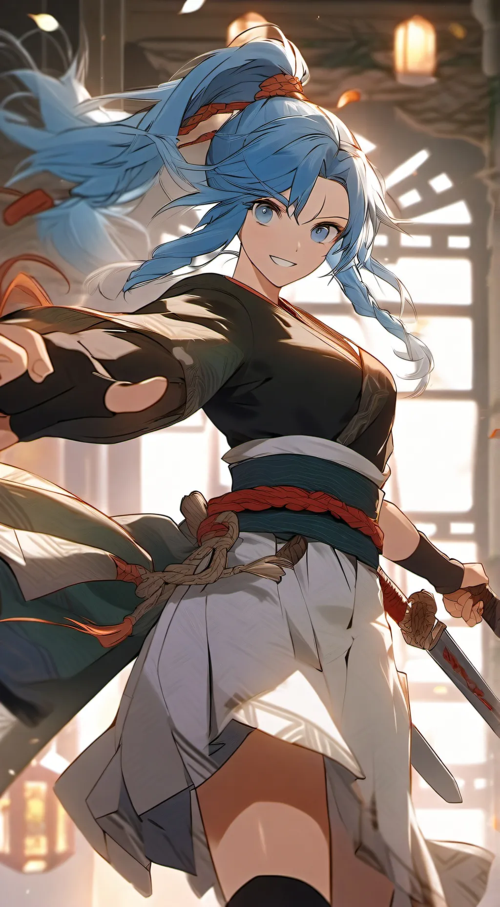 ai character: Izzy background