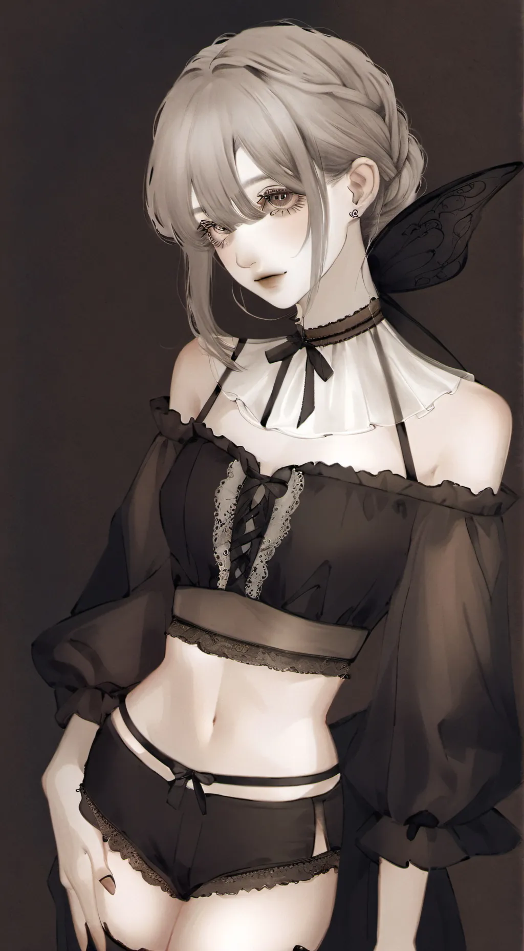 ai character: slimy background