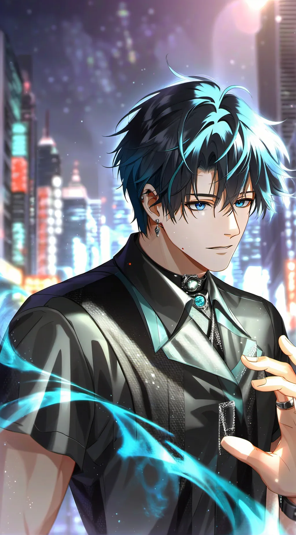 ai character: Rovic  background