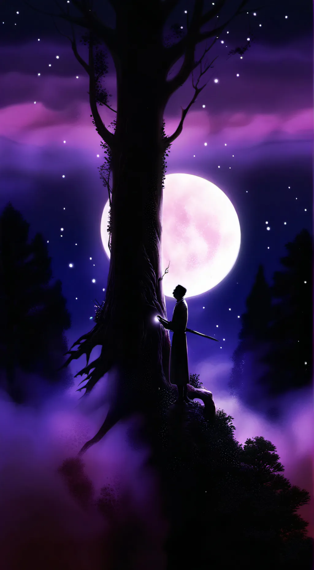 ai character: TVD  background