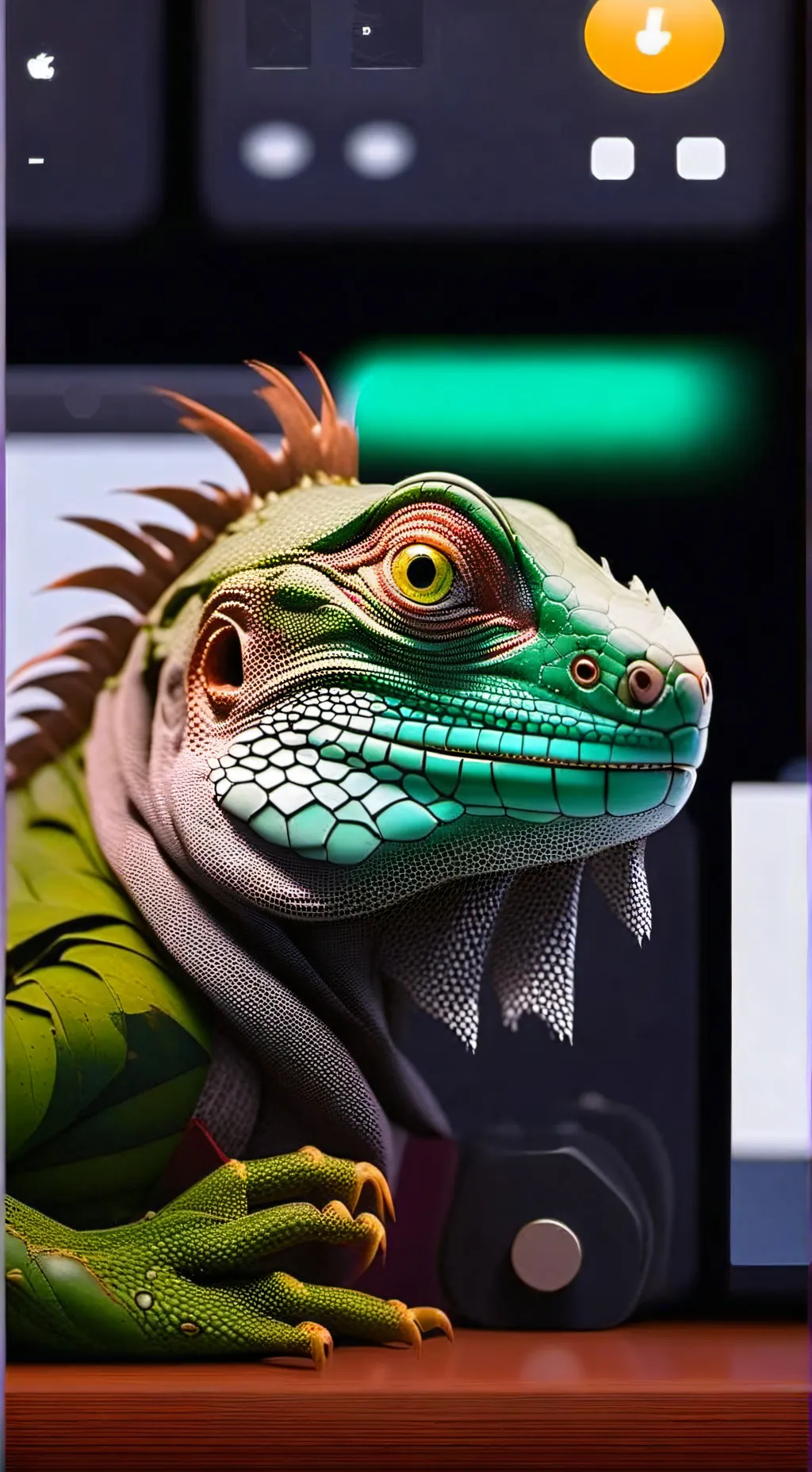 ai character: Netty background